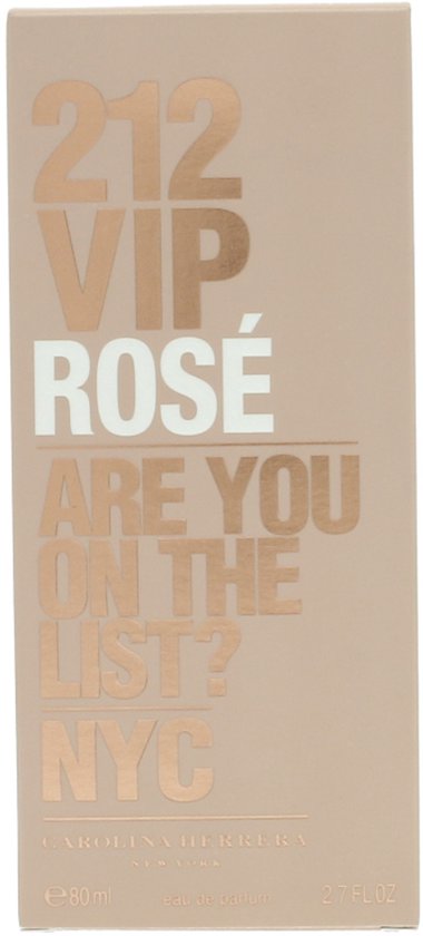 Carolina Herrera 212 VIP Rosé - Vrouwenparfum eau de parfum - 80ml