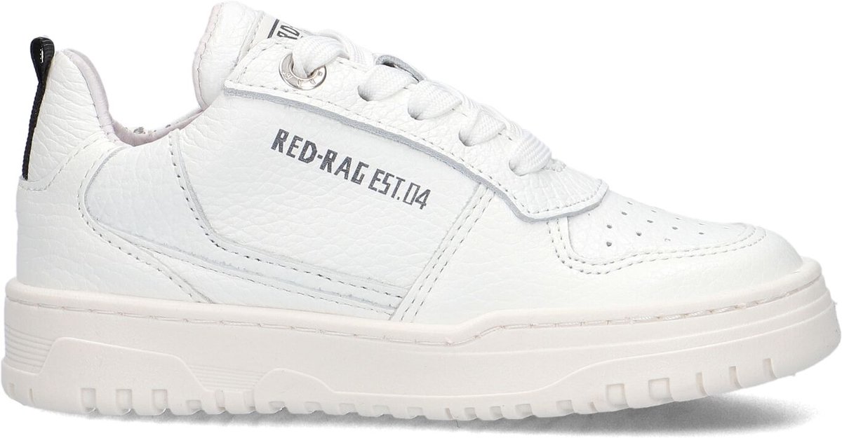 Red-Rag 13901 Sneakers Jongens - Leren Sneaker - Wit - Maat 30