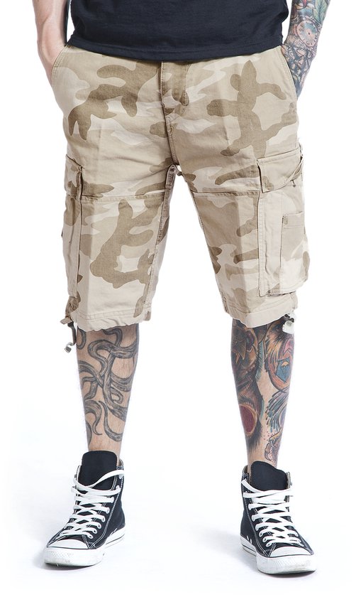 Short Urban Classics -3XL- Crème Cargo Vintage