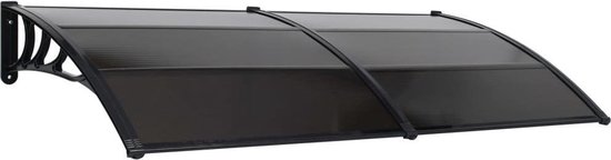 vidaXL Deurluifel 240x100 cm PC zwart | bol.com