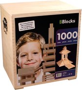 Bblocks in Houten Kist 1000-delig