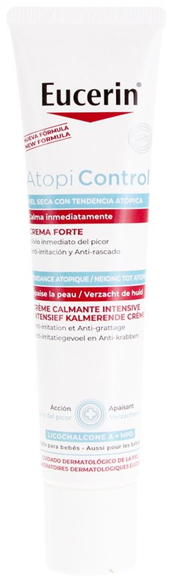 Eucerin AtopiControl Huidcreme - Crème Droge huid - Geurvrij – 40 ml