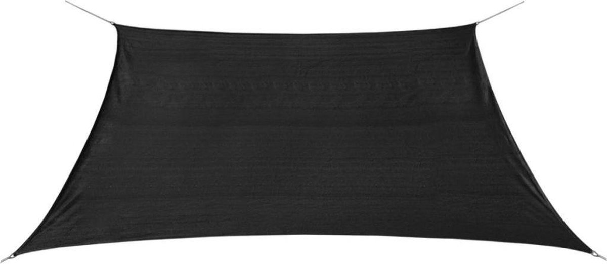 Bol.com vidaXL - Zonnescherm - HDPE - vierkant - 2x2 - m - antraciet aanbieding