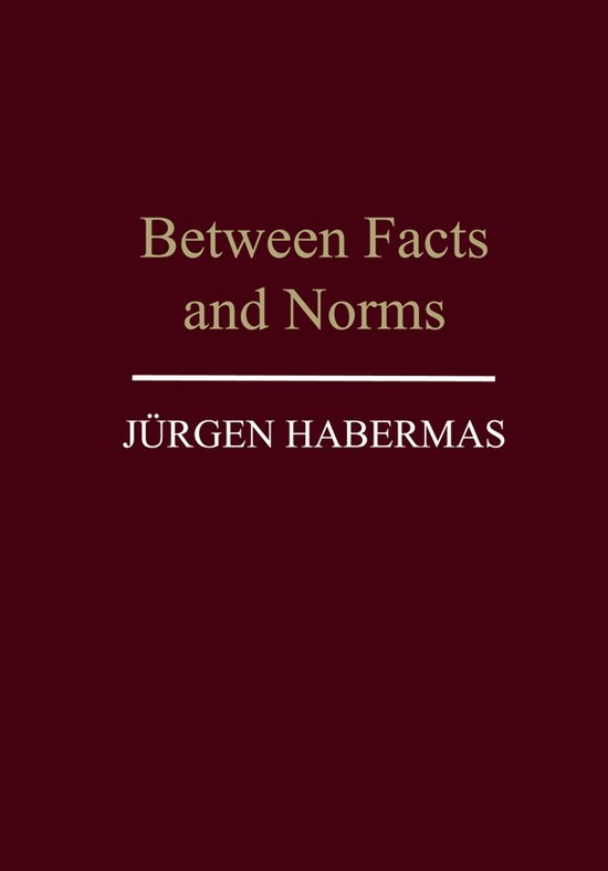 Between Facts & Norms - cover