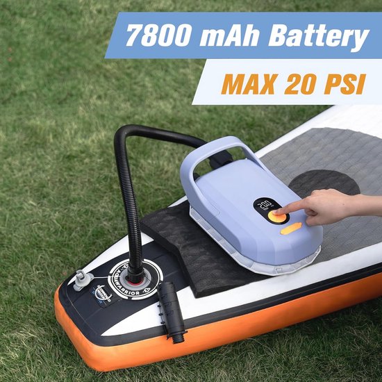 Aquaplanet Compact 2.0 Elektrische SUP-pomp (gebruik met auto Aquaplanet Compact 2.0 Elektrische SUP-pomp (gebruik met auto