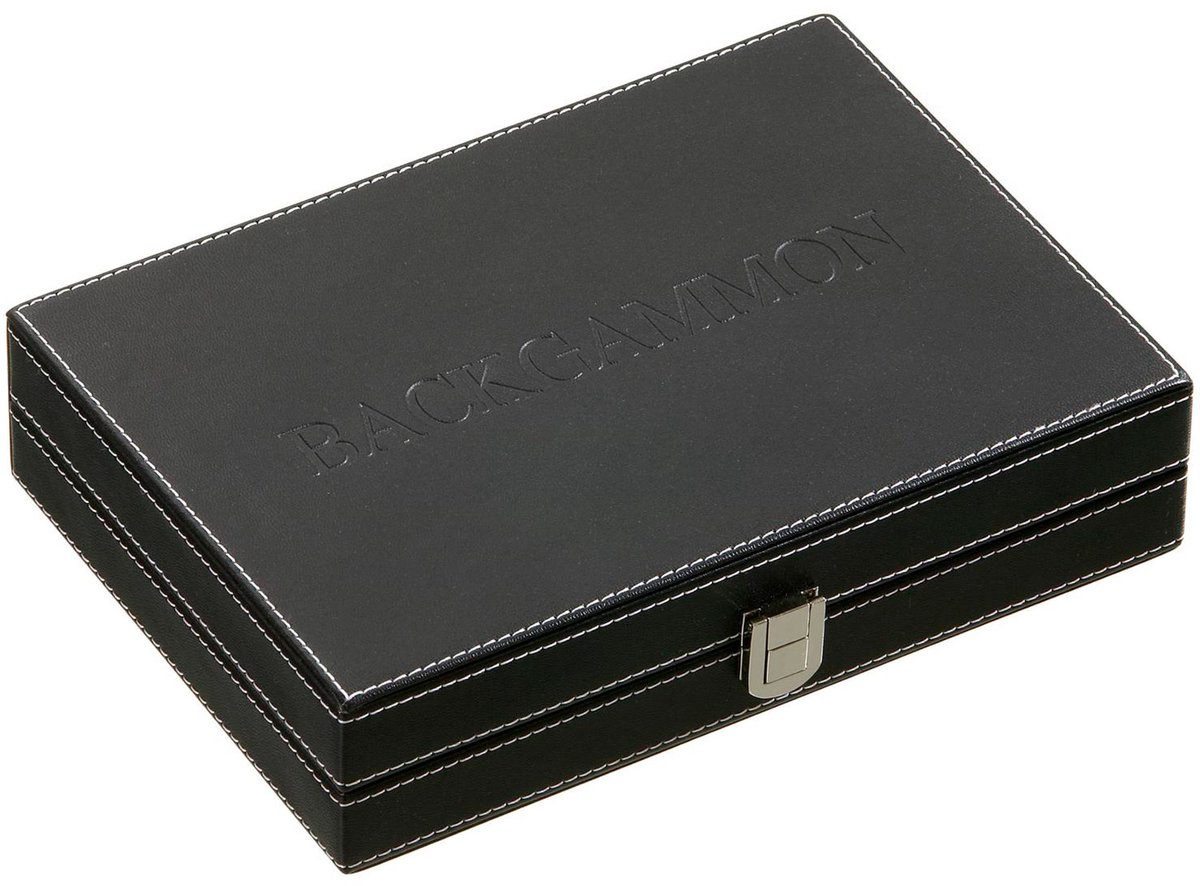 Philos Backgammon Tinos klein rood 23x16.5cm