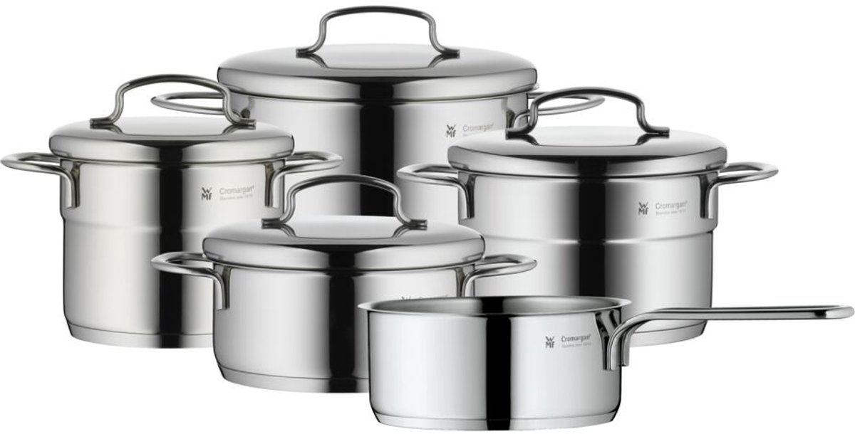 WMF Mini Pannenset - 5-delig - RVS