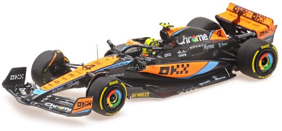 Minichamps 537233404 MCLAREN F1 TEAM MCL60 NORRIS 2ND PLACE SINGAPORE 1