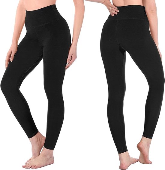 Legging met Hoge Taille voor Vrouwen - Boterzachte Yoga Broekjes voor Sport en Fitnes L/XL — afbeelding 2