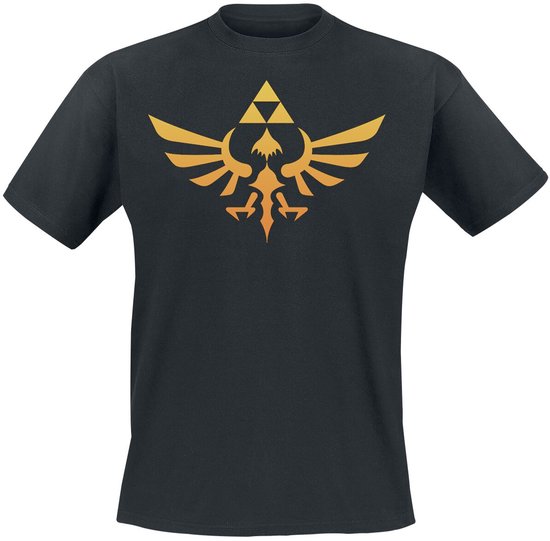 The Legend Of Zelda Hyrule Heren T-shirt - zwart - M