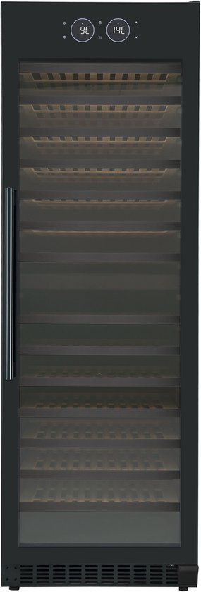 Le Chai LBN1710F - Vrijstaande Wijnklimaatkast - 2 zones - 171 Flessen - 14 Schuiflades - 39 dB - Witte LED's