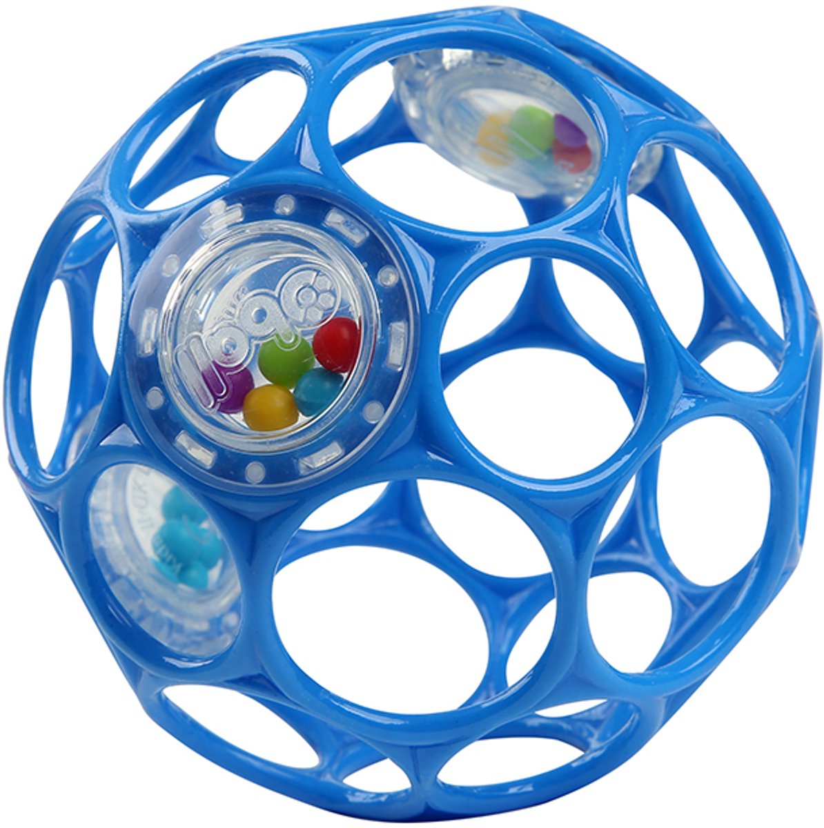 Oball baby rammelaar blauw - Oball - vanaf 0 maanden