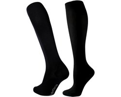 KANGKA® Compressiekousen Maat 43-45 (XXL) - Steunkousen - Compressie sokken voor Hardlopen, Wandelen, Reizen - Unisex