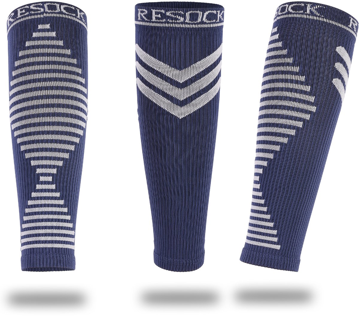 Resock Performance Compressie Sleeves - Sport Sleeves voor onderbenen- -Voorkom Spierpijn - Verminder Blessures - Sneller Herstel - Betere Prestaties - Ideaal voor Sport