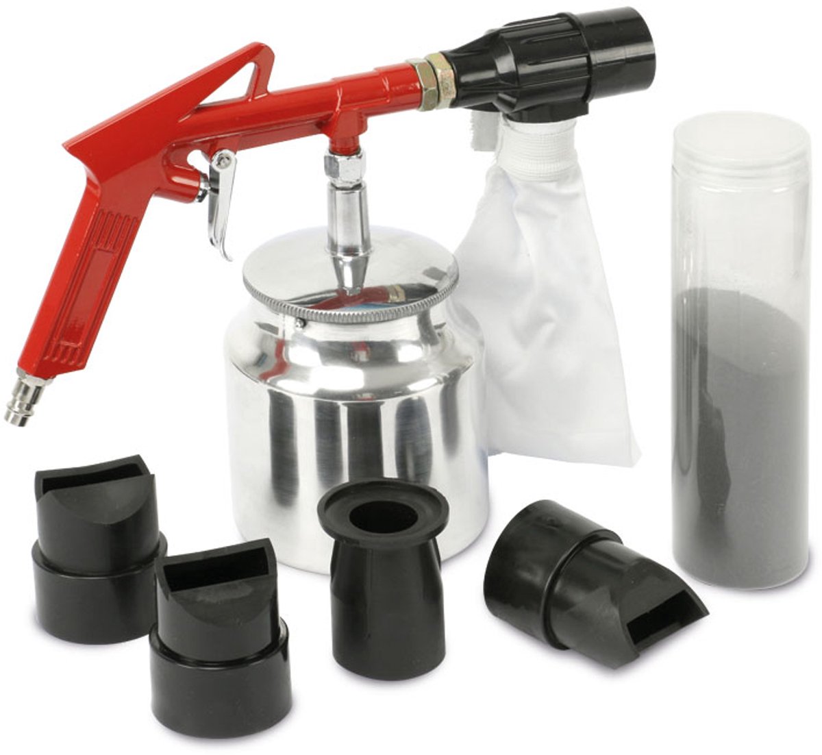 DAYTOOLS Zandstraalpistool SP-850, 6-delig