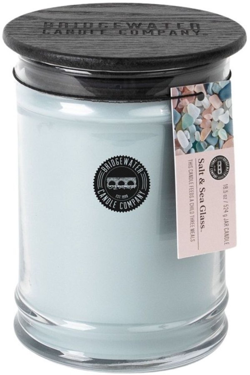 Bridgewater Candle Large Jar Salt & Sea Glass