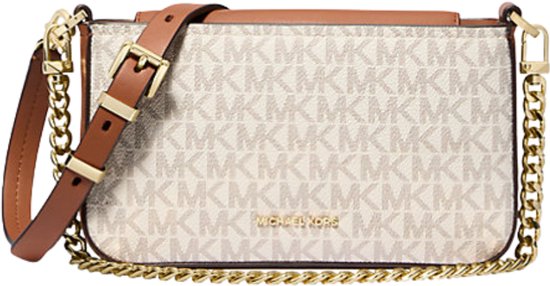 Sac enveloppe/sac bandoulière Michael Kors Bryant pour femme - Crème - Taille unique