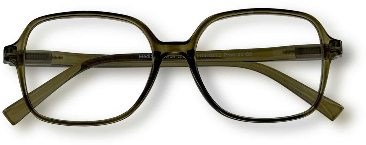 Noci Eyewear KCU343 leesbril Nova +1.50 Olijfbruin