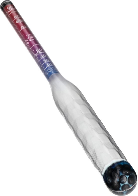 Onbreekbare alcoholmeter met NeoProof-buis, meetbereik 20-98%