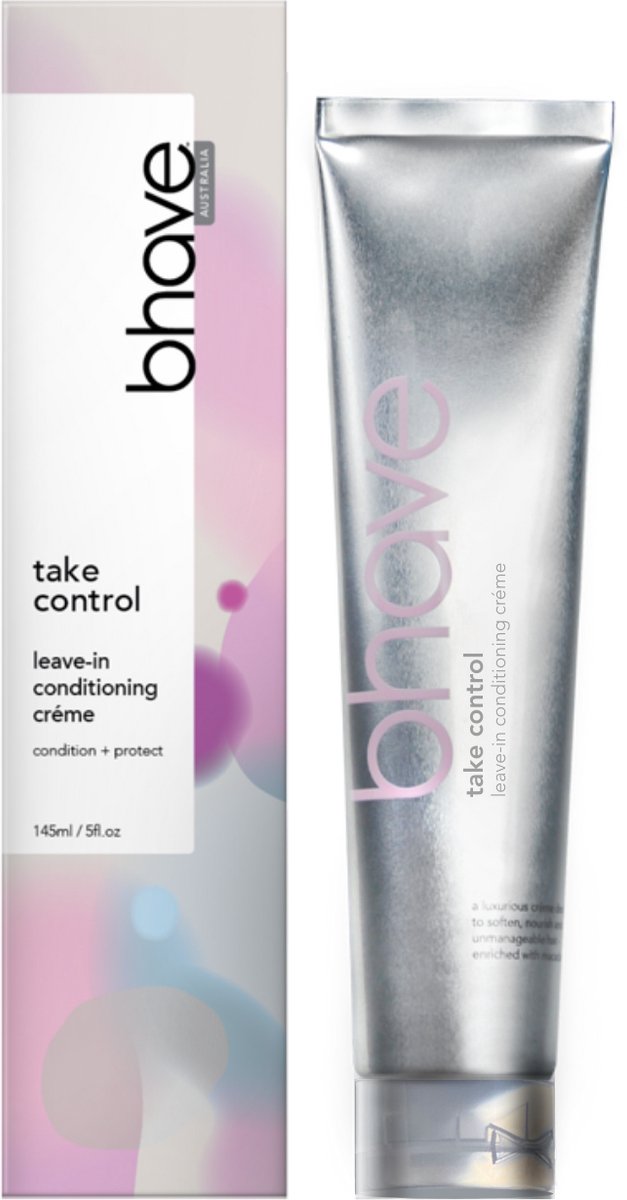 BHAVE - Leave-In Crème - Voor schitterende glans en intensieve hydratatie - Haarcrème - Haarverzorging - 145ml