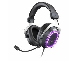 FIFINE H13 - Headset - Over-Ear - Active Noise Canceling - Voor Gaming - Streaming - Podcast - Met microfoon - geschikt voor PS5/PS4 - PC
