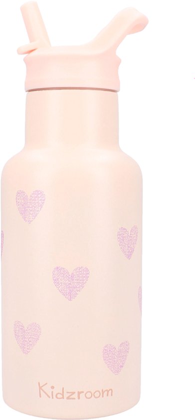 Gourde Kidzroom Magical Meadows - Rose - 350 ml - Hartjes - Gobelet scolaire