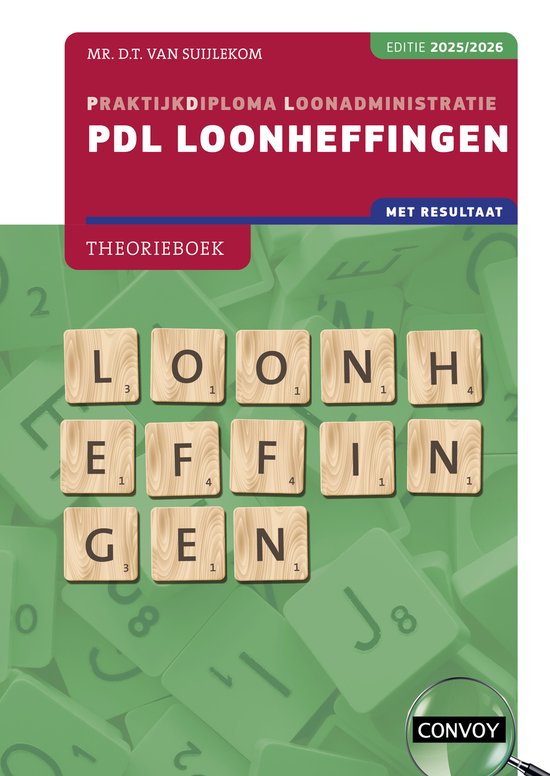 PDL Loonheffingen 2025/2026 Theorieboek - cover