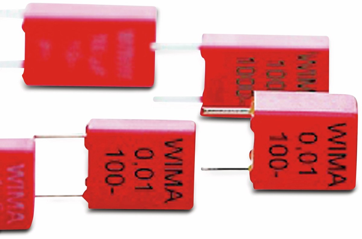 WIMA Foliecondensator, 0,47UF, 63V-, radiaal, RM 5, MKS2C034701C00JSSD