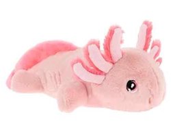foto van Keel Toys Axolotl - 25 cm - Dierenknuffelbeesten
