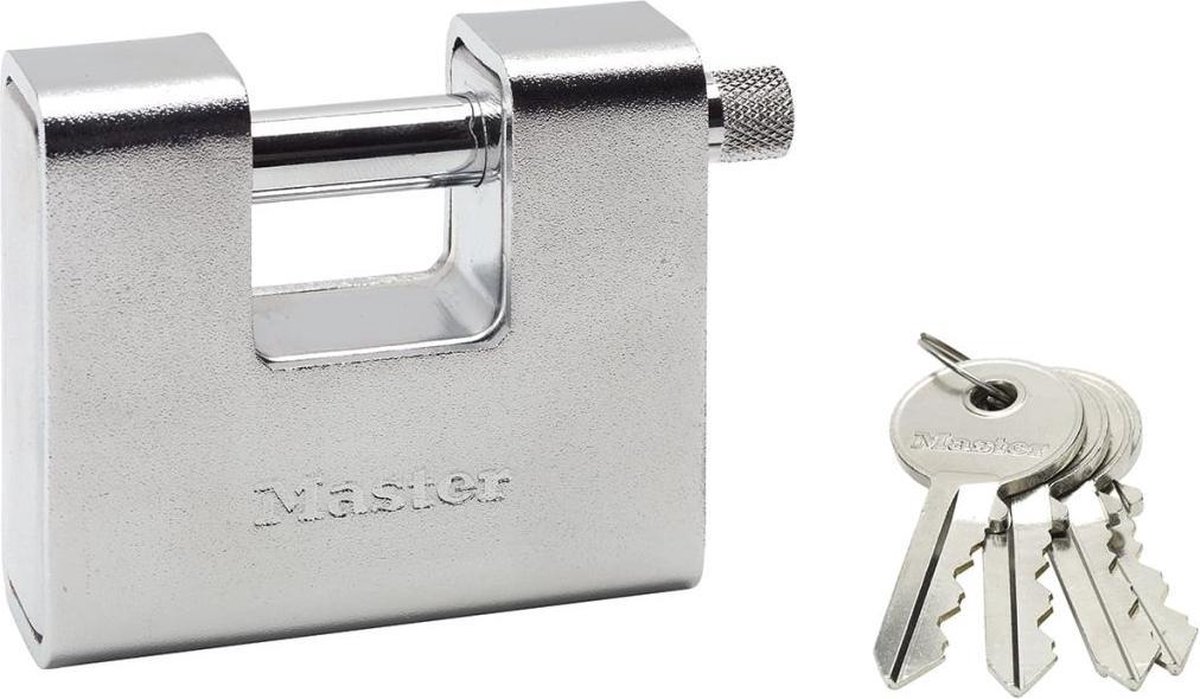 Master Lock Hangslot gepantserd 80 mm staal 80 mm 680EURD