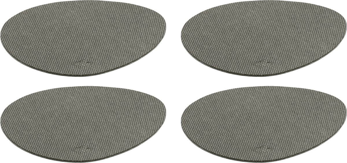 Leonardo GOCCE Onderzetter grijs - set/4