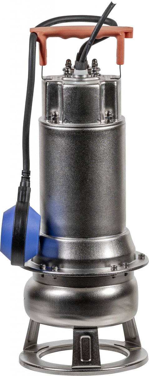 Dompelpomp met vlotter - KIN pumps DHD 3A - RVS - 230 volt - Inclusief 10 meter snoer (Max. capaciteit 18m�/h)