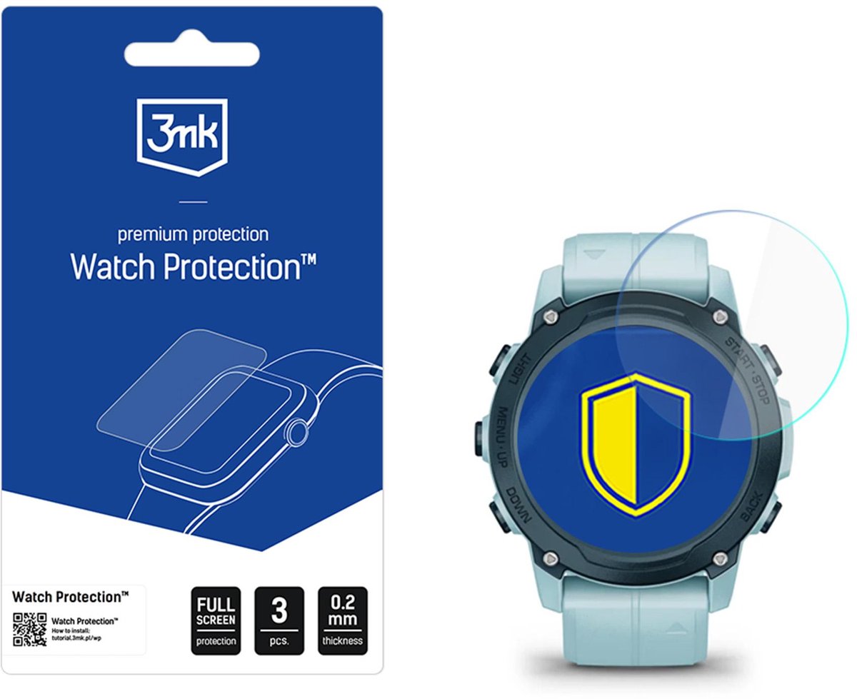 3Mk Protection Beschermingsglas Voor Garmin Descent G1 G1 Solar Flexibleglass