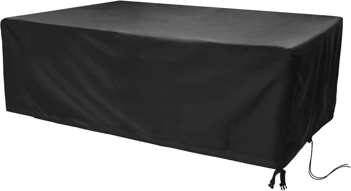 Ibenzoa Duurzame en Beschermende Outdoor Meubelbescherming - Waterdicht en UV-Bestendig zwart