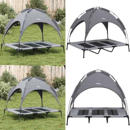 Vidaxl -hondenmand -antraciet -92 X 77 X 85 Cm -stof Vidaxl -hondenmand -antraciet -92 X 77 X 85 Cm -stof