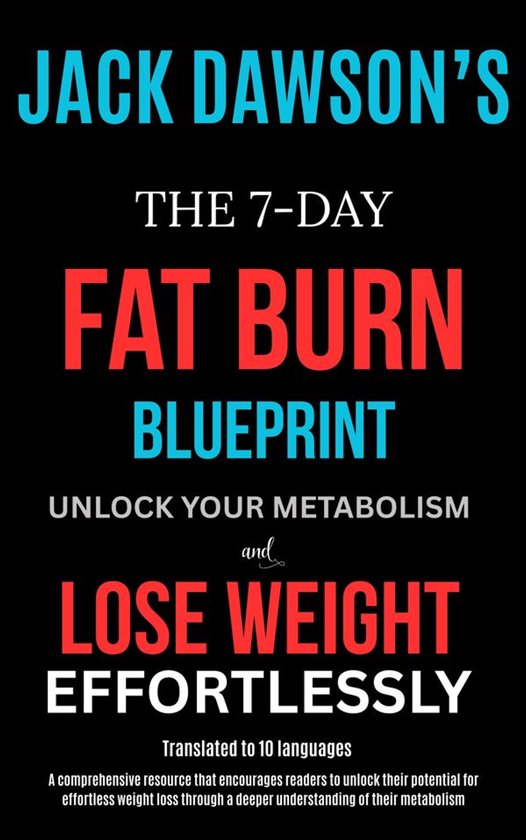 The 7-Day Fat Burn Blueprint - cover