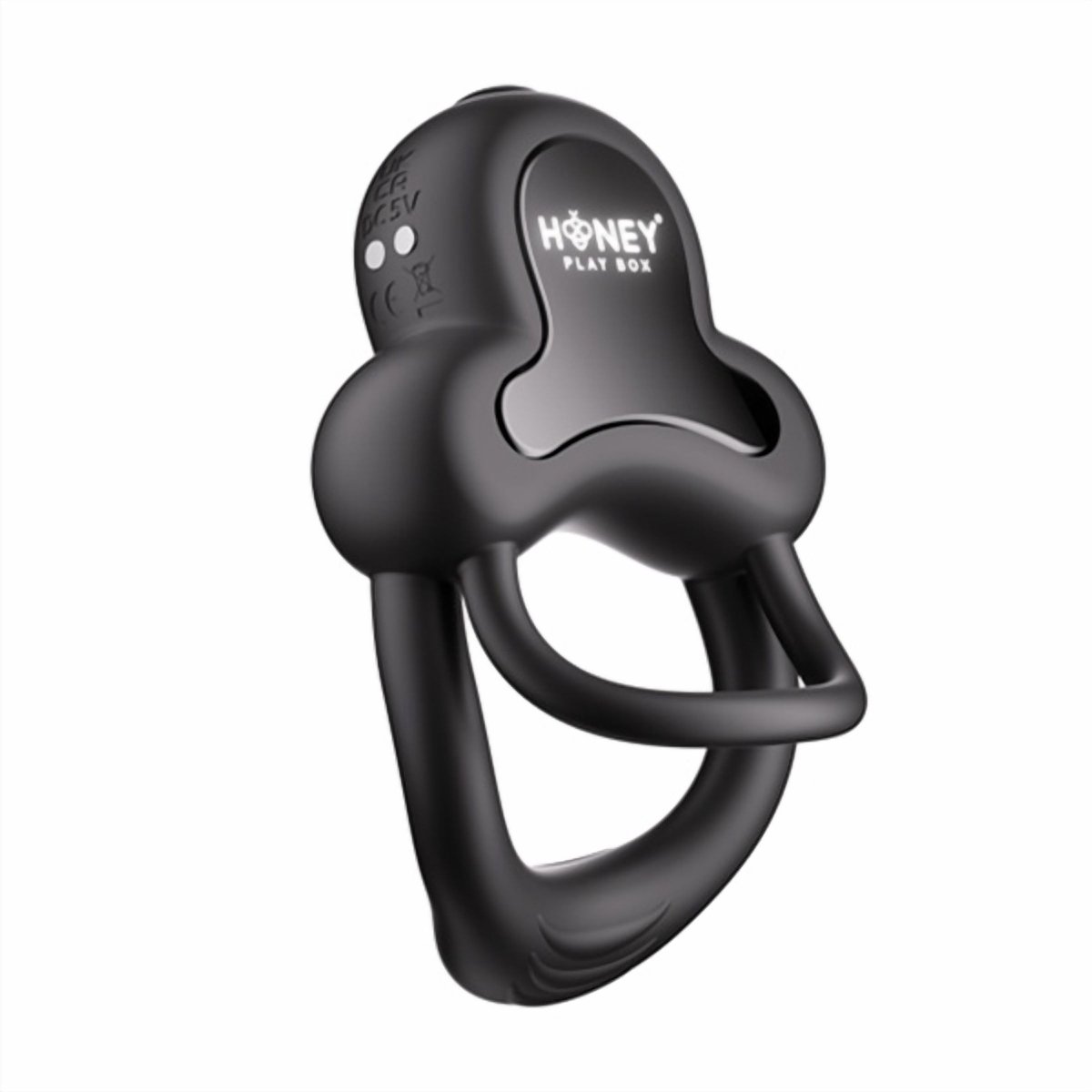 HoneyPlayBox - Anello-App-Controlled Vibrating Double Cock Ring with Clitor