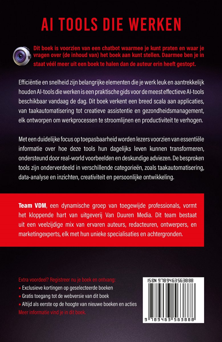 AI-tools die werken - back cover