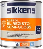 Sikkens Rubbol Bl Rezisto Semi Gloss - Lakverf - Dekkend - Binnen - Water basis - Zijdeglans