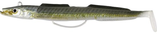Westin Sandy Andy Weedless Sinking Jig 16g 10cm Haak 2 - Weedless Zeebaars Jig - Kleur : Snow White van Westin — afbeelding 2
