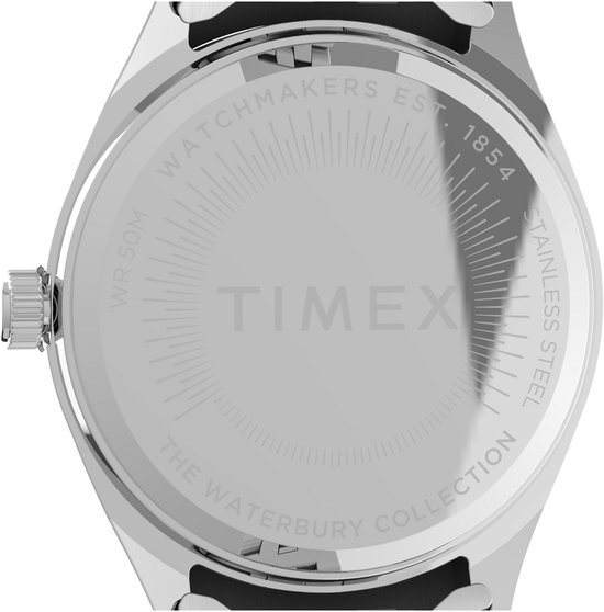 Montre Timex Waterbury Legacy Boyfriend TW2U78700 - Acier - Couleur argent - Ø 36 mm