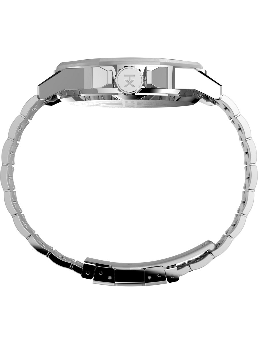 Timex Essex Avenue City Collection TW2V43300 Horloge - Staal - Zilverkleurig - Ø 44 mm