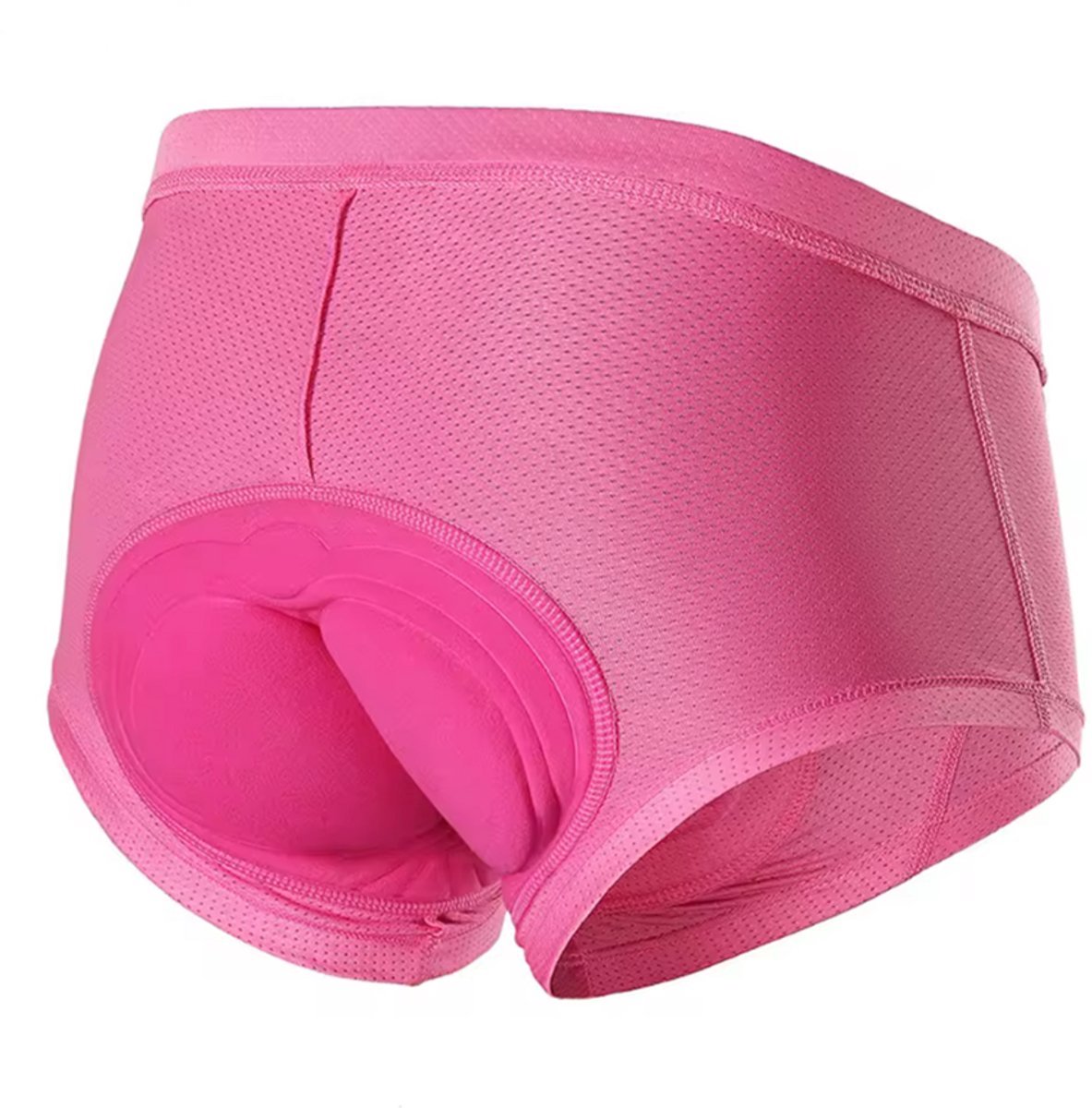 CHPN - Fietsbroek met zeem - Zeembroekje - Fiets ondergoed - Extra large - Met zeem - XL - Unisex - Onderbroek voor fietsen - Fietsshort - Bilpijn bij fietsen - Roze