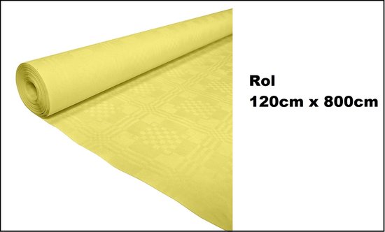 Lot de 3 nappes en rouleau rouge/jaune/bleu 120 cm x 800 cm papier - 24 mètres au total - Dîner de fête, festival gastronomique, party à thème, Italie