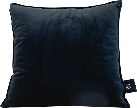 DreamGoods Warmtekussen Oplaadbaar - Duurzaam & Draadloos - 45x45cm - Infrarood Verwarming - Elektrisch Verwarmingskussen - Elektrisch Warmte kussen