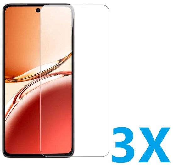 Protection d'écran en Glas - Protection d'écran en Tempered Glass Convient pour : Oppo Reno 12 - 3x