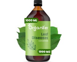 Leaf Diseases Bladziekten Concentraat (1L, 1000m2) - Bladziekten en bladvlekkenziekte – Meeldauw – Meeldauw, roest, bladvlekken, sterroetdauw en gras-schimmel – Organifer