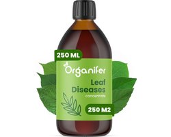 Leaf Diseases Bladziekten Concentraat (250ml, 250m2) - Bladziekten en bladvlekkenziekte – Meeldauw – Meeldauw, roest, bladvlekken, sterroetdauw en gras-schimmel – Organifer