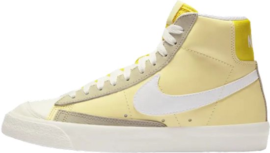 yellow nike mid blazer 77