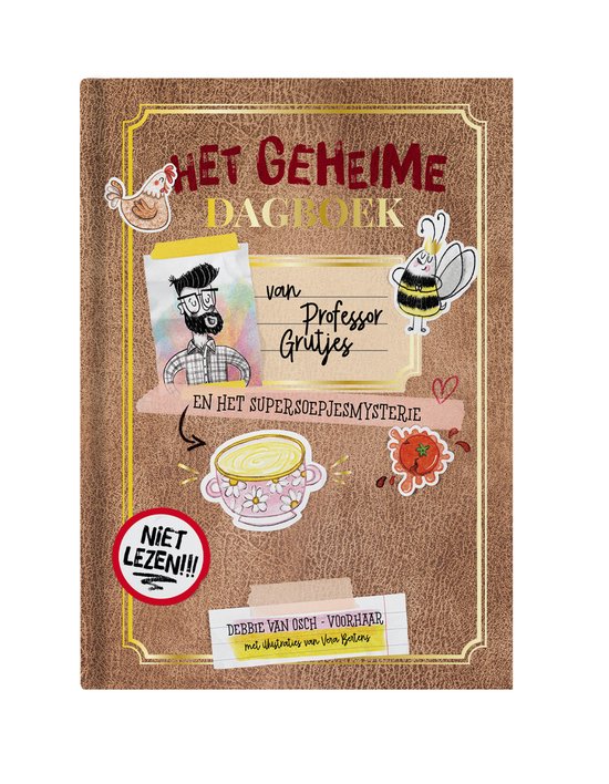 Het geheime dagboek van professor Grutjes - cover